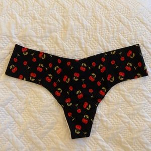 Victoria’s Secret Cherry Print No Show Thong